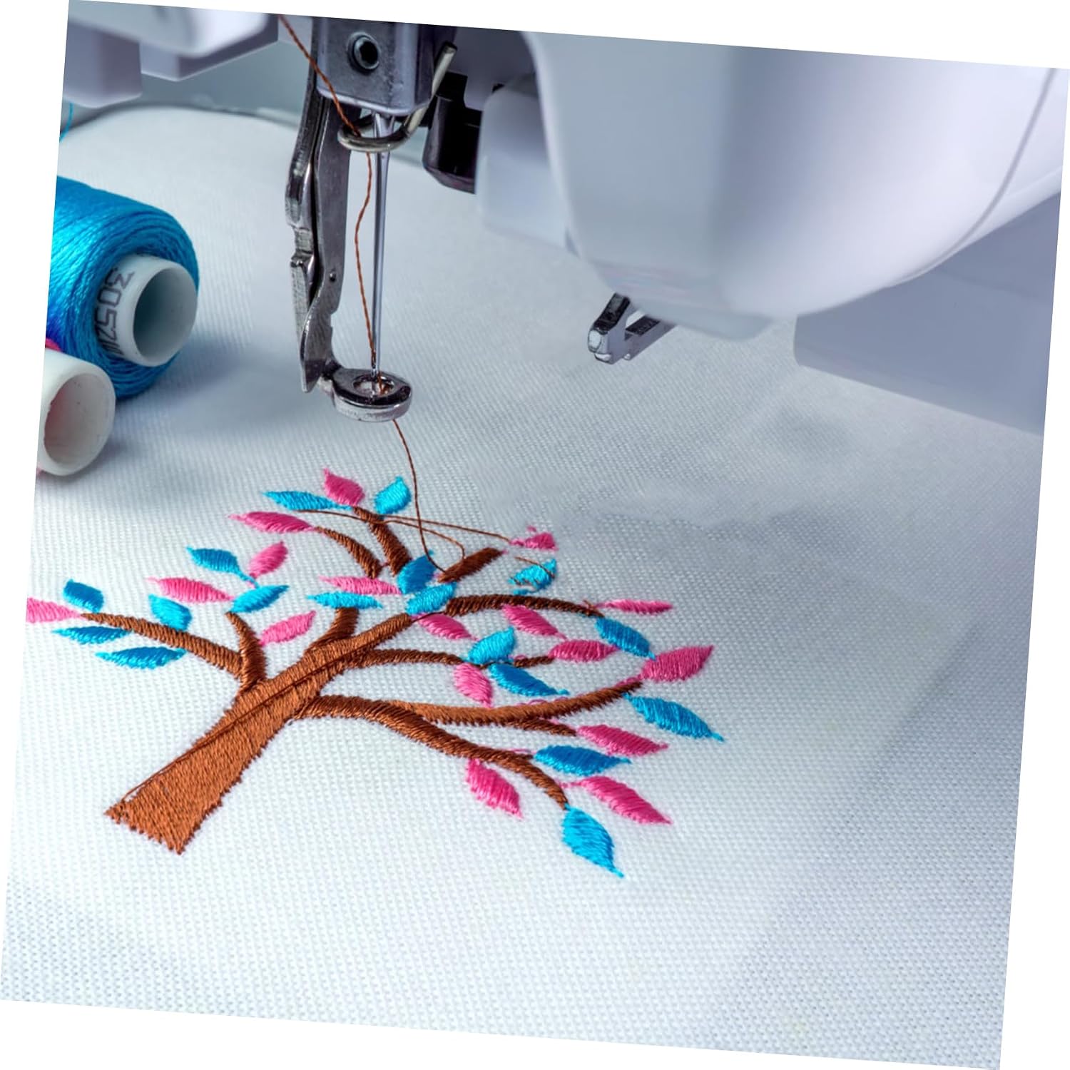 6pcs Cotton Embroidery Cloths DIY Handmade Cross Stitch Fabric for Sewing Supplies Craft Material for Home Decor and Wedding Portable and Safe for Beginners and Professionals