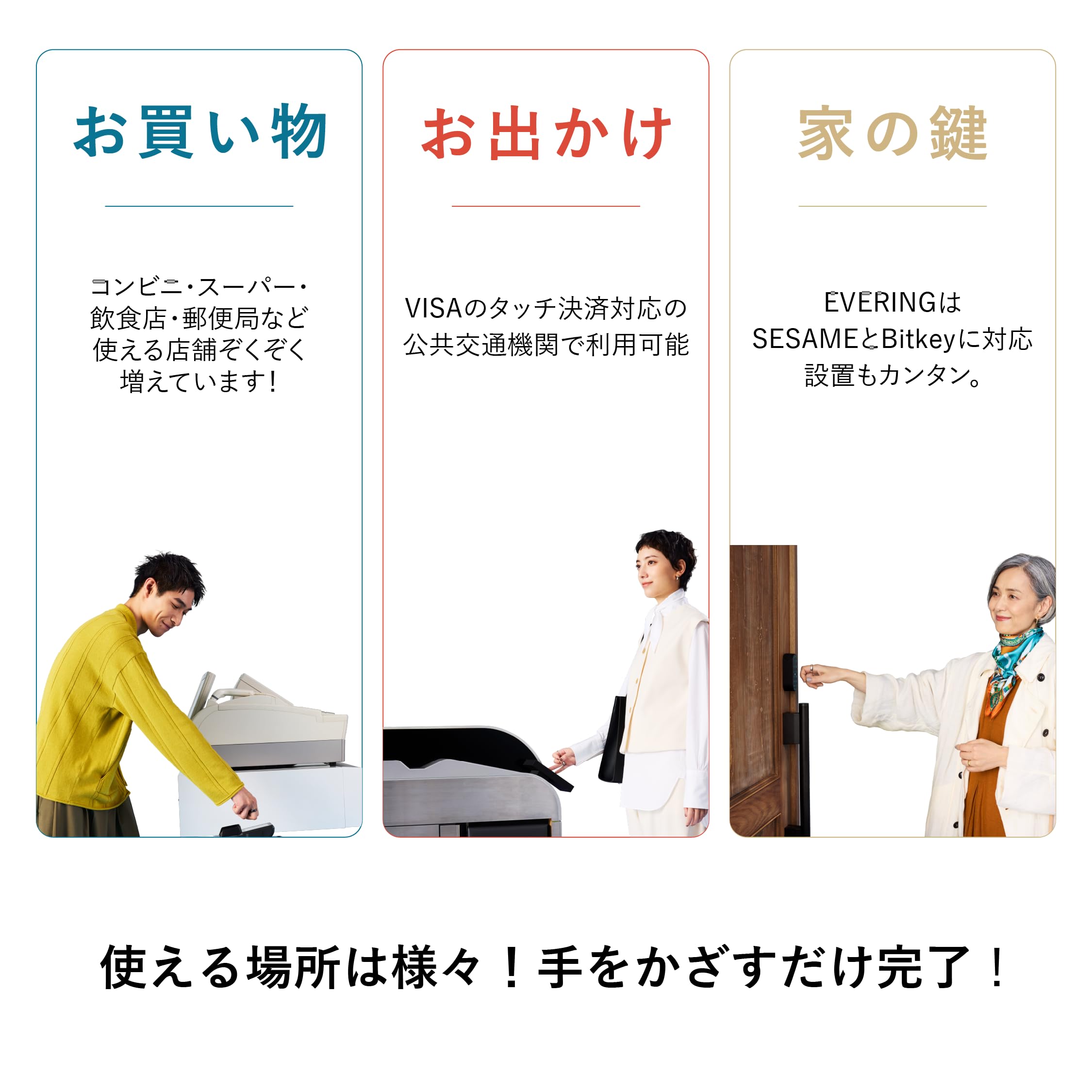 EVERING スマートリング Designs カラフルウッドサムネイル4