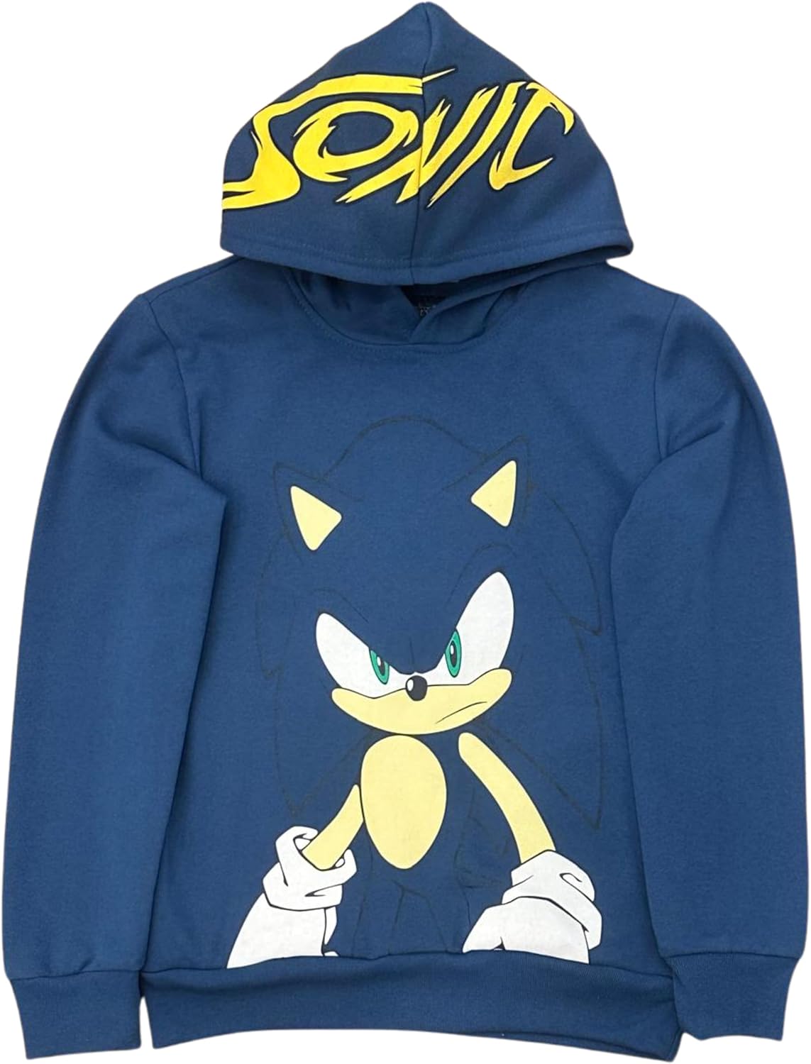 SEGA Boys Sonic The Hedgehog Pullover Hoodie- Sonic, Tails, Shadow and Knuckles Sizes 4-18