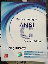 Buy Programming in ANSI C Book Online at Low Prices in India ...