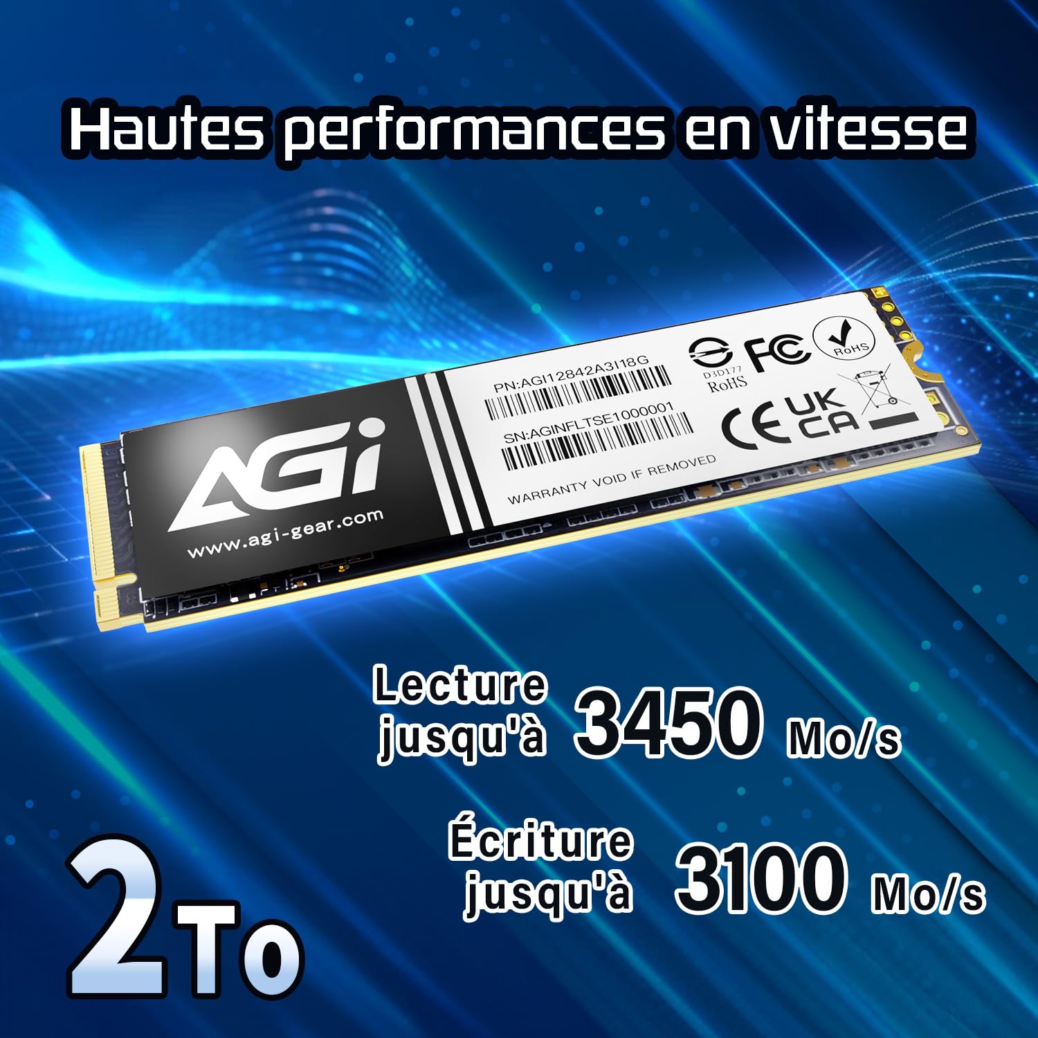 Amazon.in: Buy AGI 2TB AI218 PCIe NVMe M.2 Gen3x4 DRAM Cache 3D