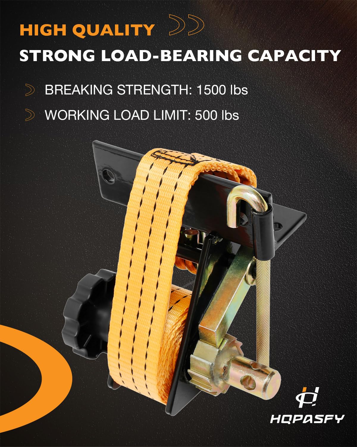 Snapklik.com : Ladder Rack Ratchet Straps, W/J-Hook