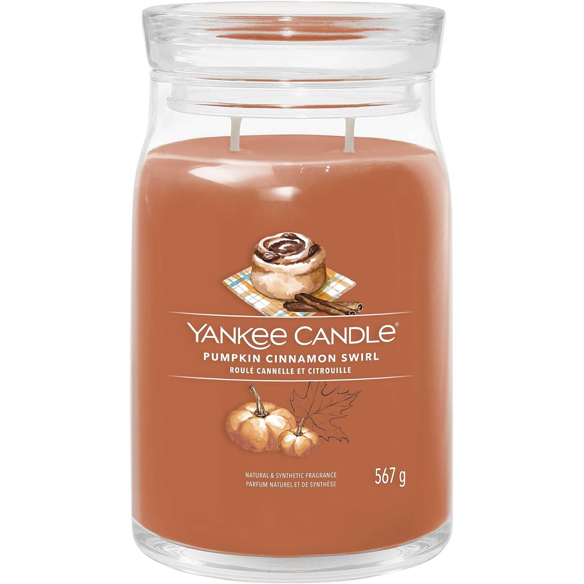 Yankee Candle, Grande Jara Signatire Zucca Cinnamon Vortice-image