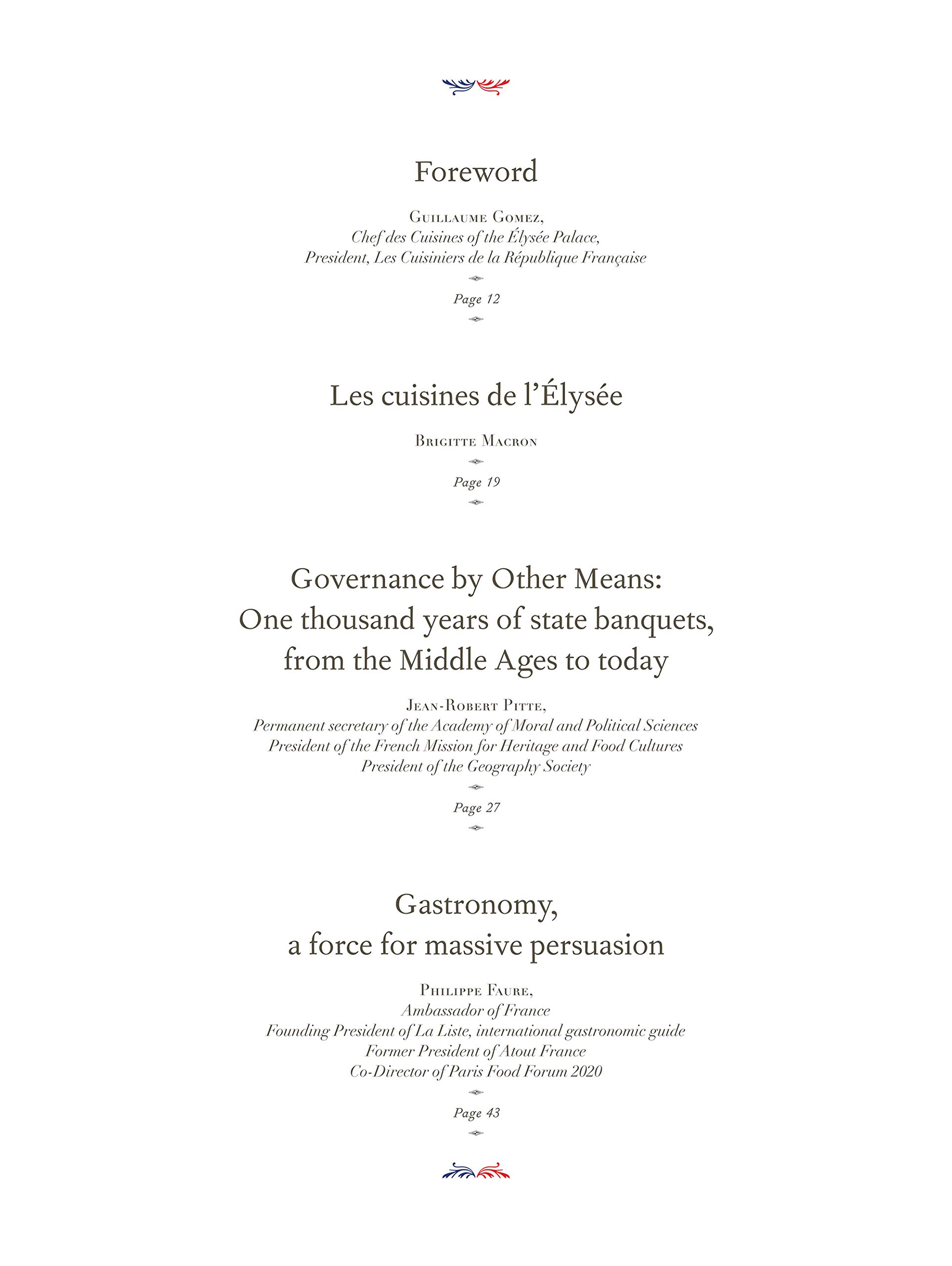 Les Cuisiniers de la République française (version GB): Their Finest Recipes