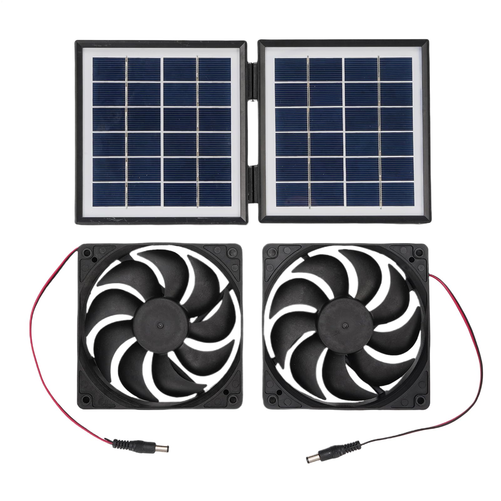 Ventilatore di scarico solare per capannone, ventilatore ad solare | Circolatore d'aria da 10 W, resistente all'acqua, ad alta velocità, per finestre, cortili, cucce per cani, serre, galline