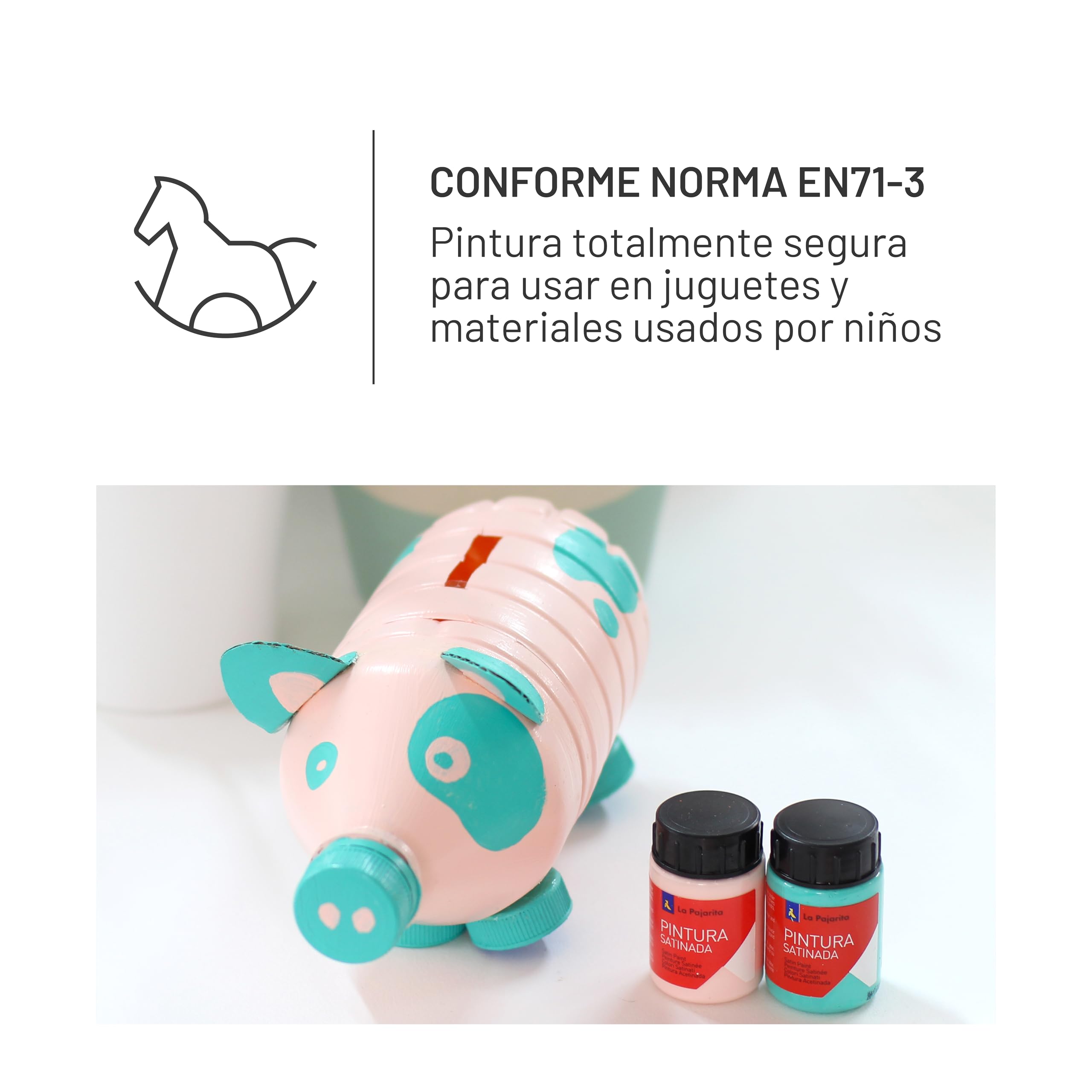 La Pajarita 111616 vernice satinata L-04, Siena chiaro, 75 ml