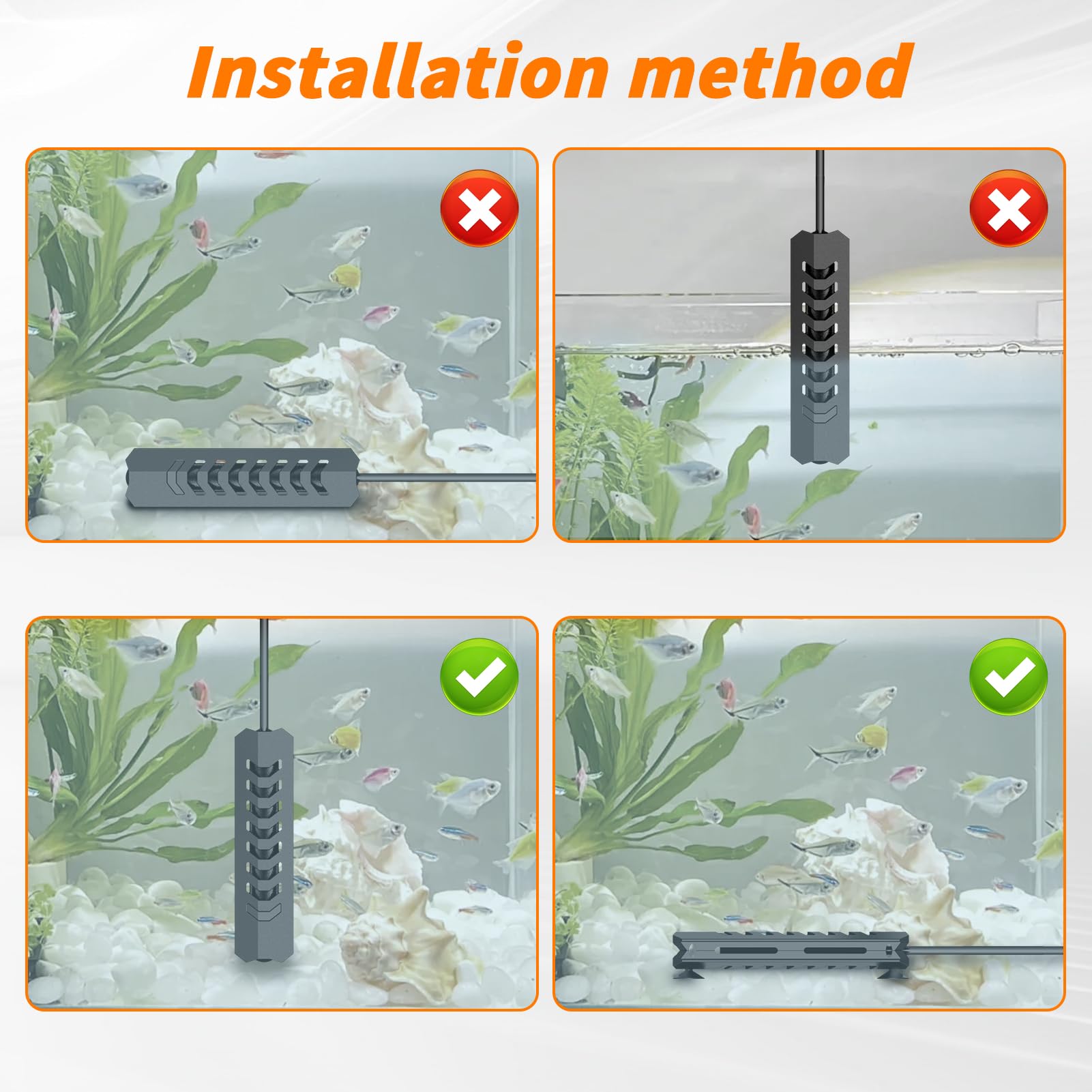 Calentador de acuario de 50 W