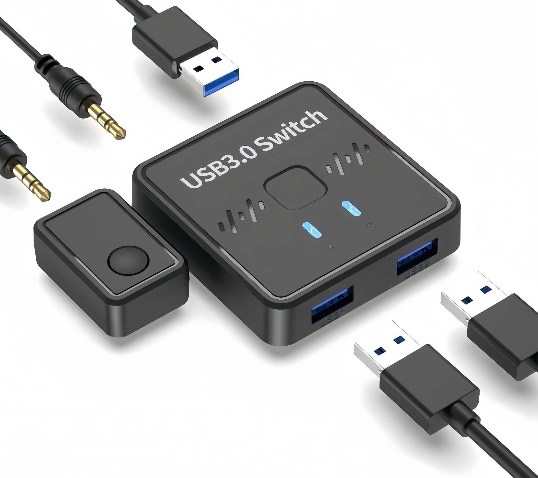 Amazon.co.jp: USB 切替器 双方向 3.0 USB 切り替え器 2入力1出力/1