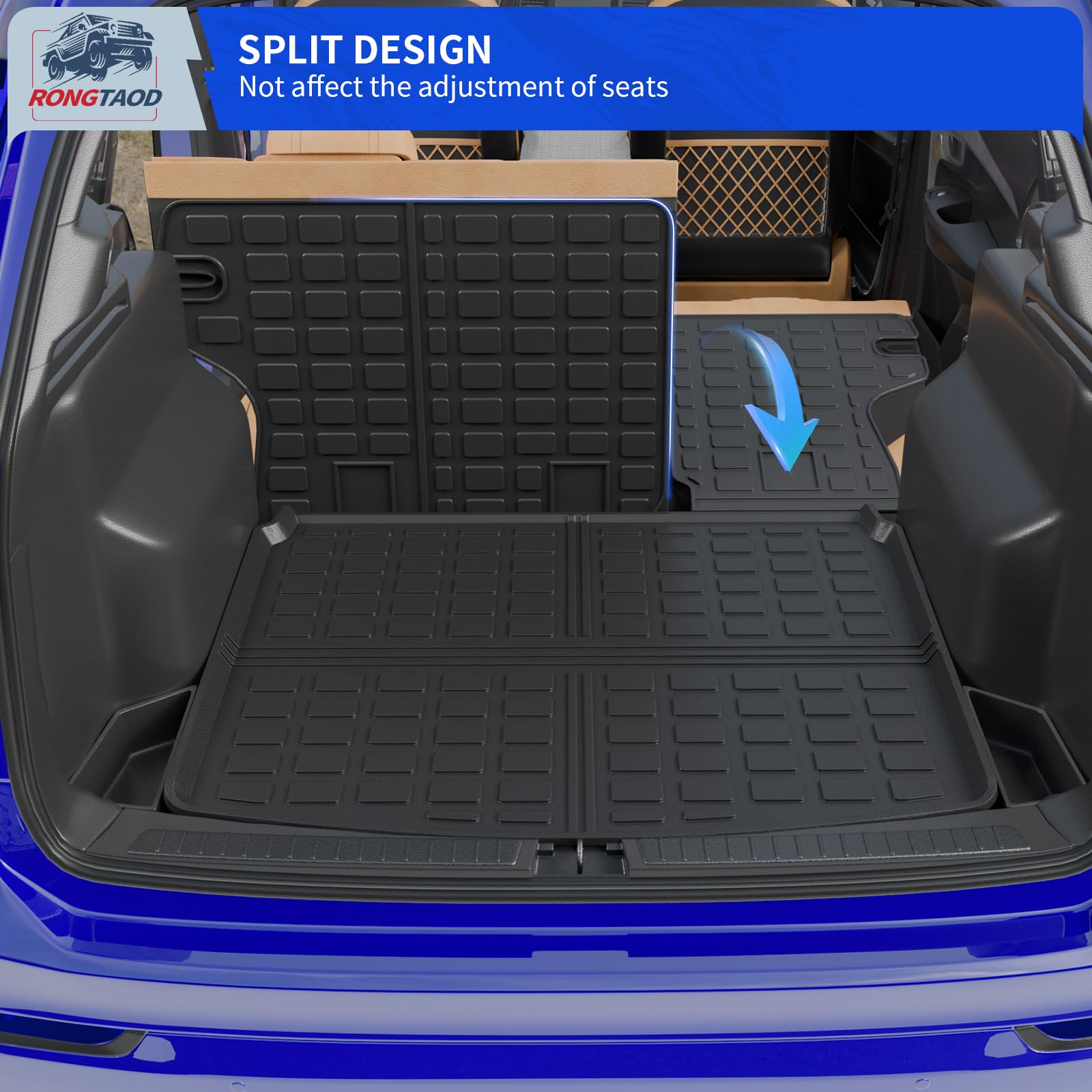 Amazon.co.jp: Rongtaod カーゴマット 2017-2025 2026 Jeep コンパス