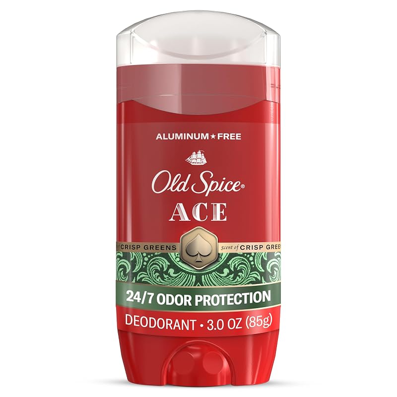 Desodorante sem alumínio Old Spice Ace com toranja, folha de louro e folhagem fresca, 85 g