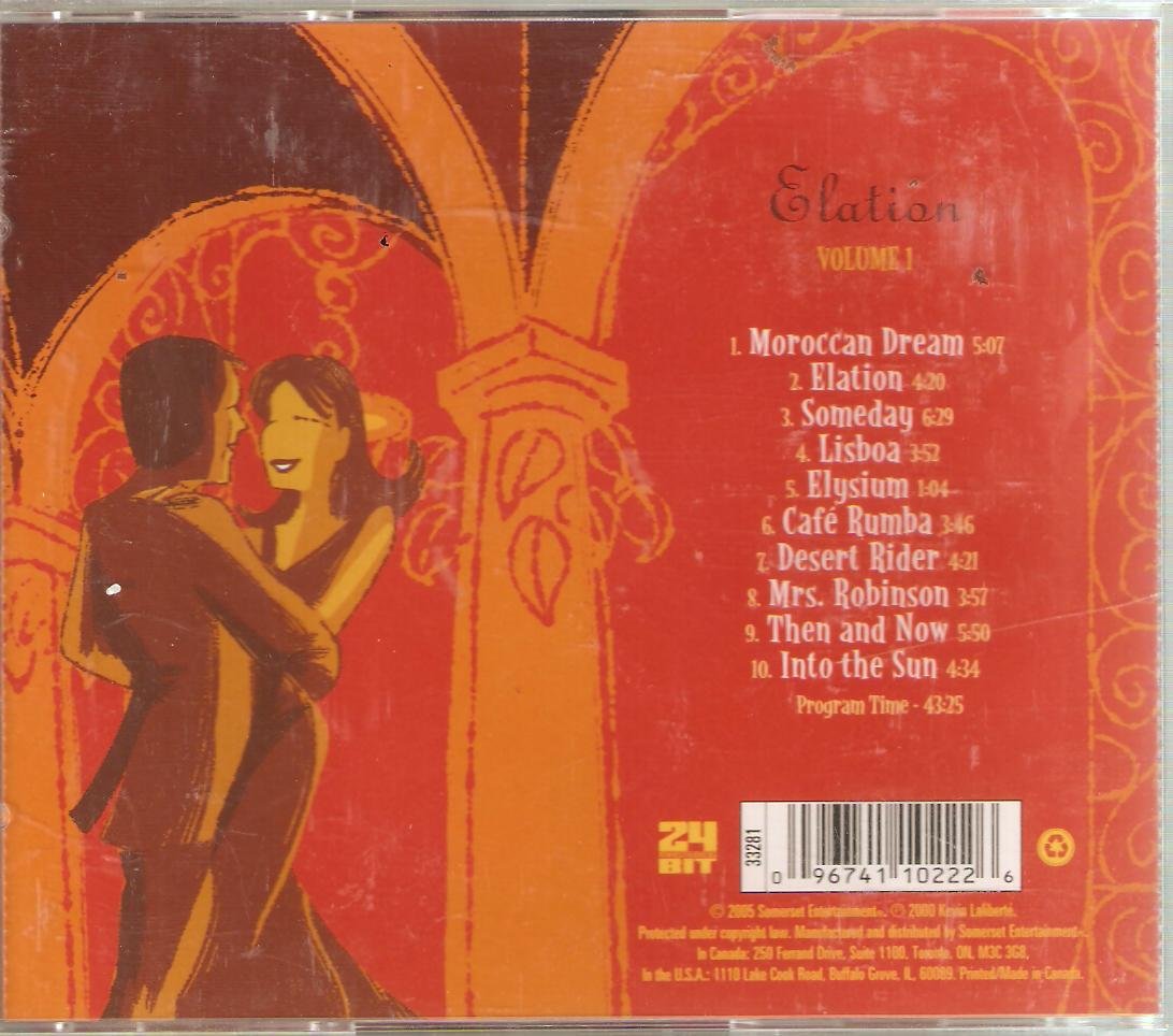 Spanish Cafe Volume 1 Elation [Audio CD]
