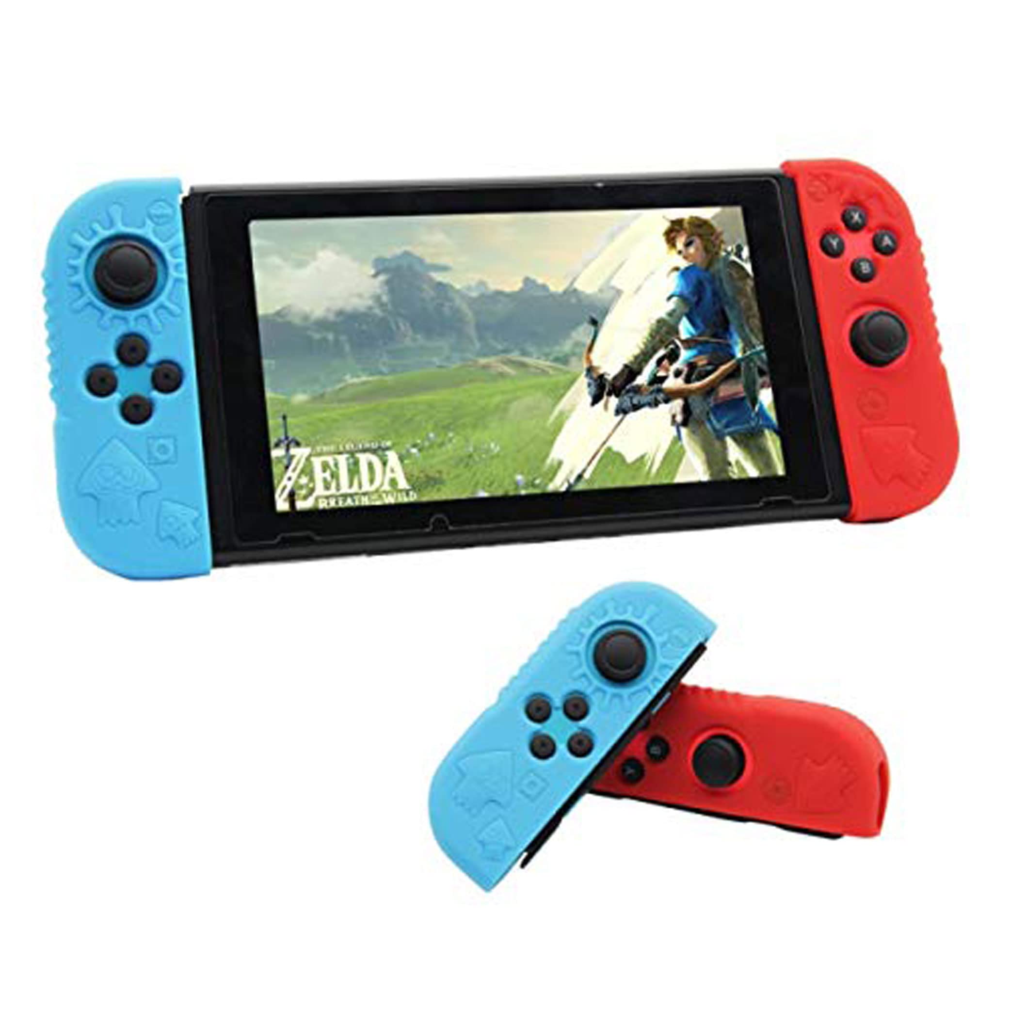 ELTON Nintendo Switch Joycon Soft Silicone Protective Skin Case Cover (L+R) 2 (B091HDS3NB) Amazon Price History, Amazon Price Tracker