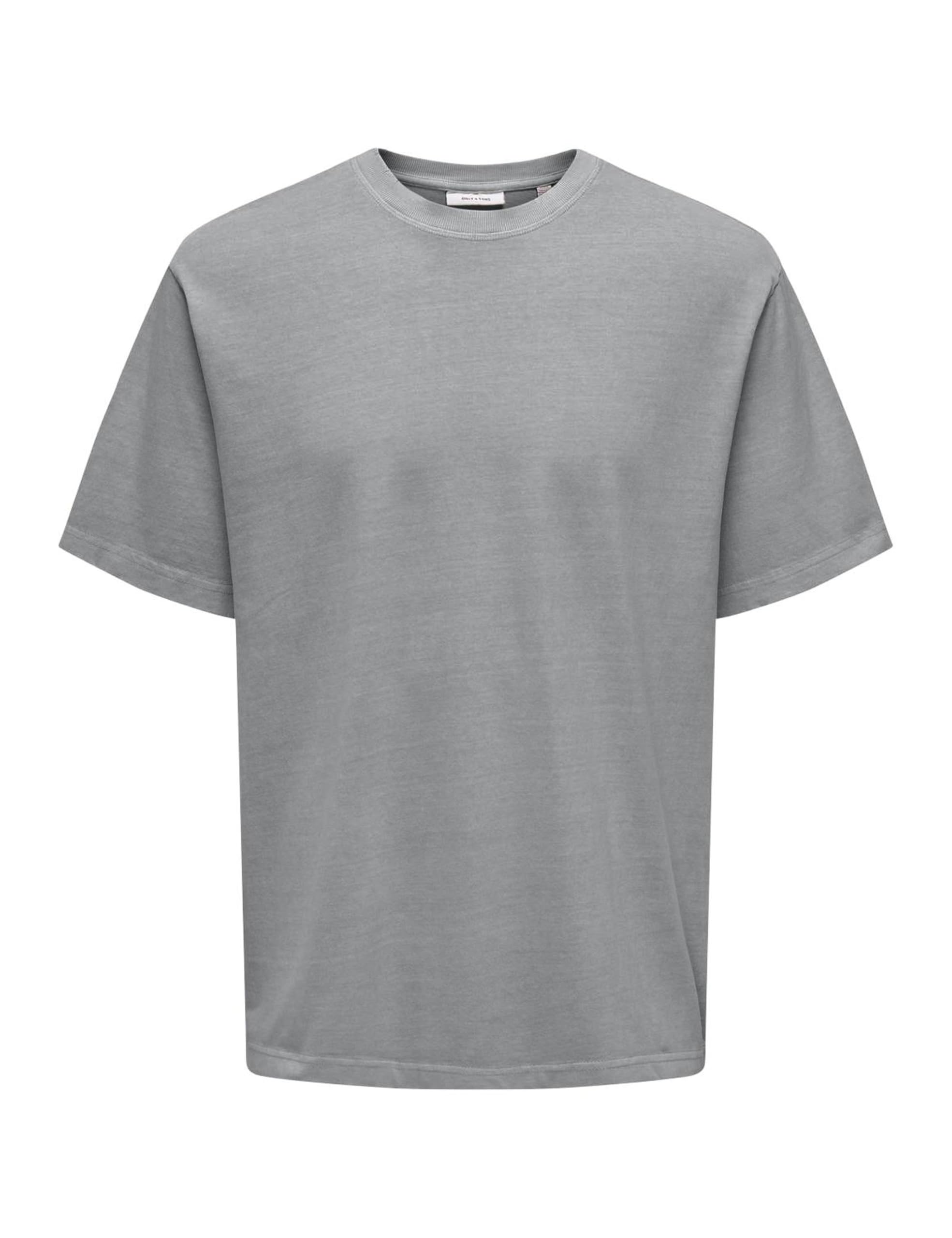 Only & Sons Men's Onsdistress RLX SS Tee Noos, Ultimate Grey, M
