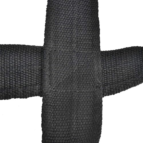 Miniatura 7 de Correas de levantamiento de pesas, 1 par de figuras 8 correas de levantamiento de peso muerto correa de muñeca muñequeras levantamiento de pesas,