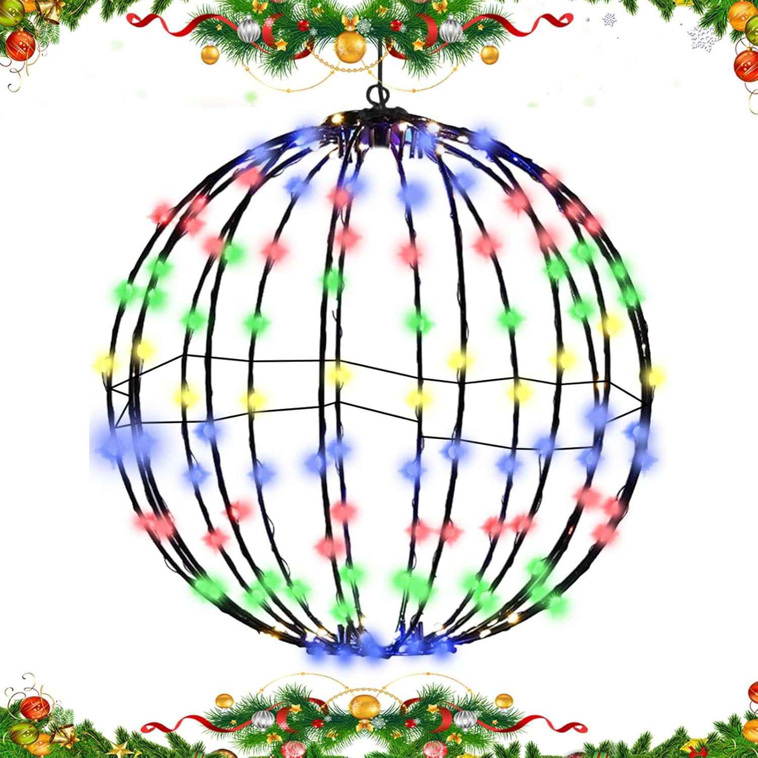 Christmas Led Lighted Balls Globe Lights Illuminated Ball Lights