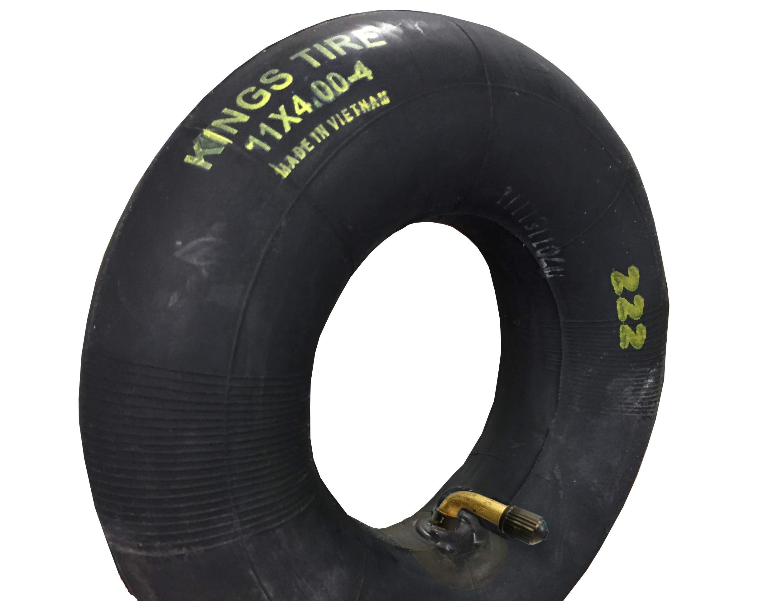 Tube 11x4.00-4, angle valve, for small lawn mowers