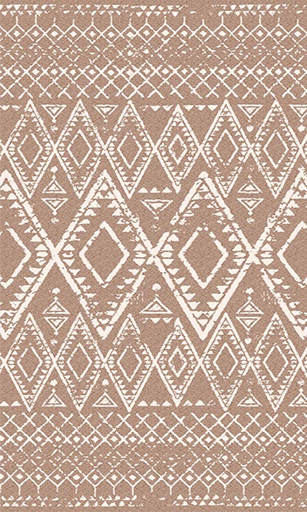 MANI TEXTILE Berbere dywan, poliester, beżowy, 120 x 180