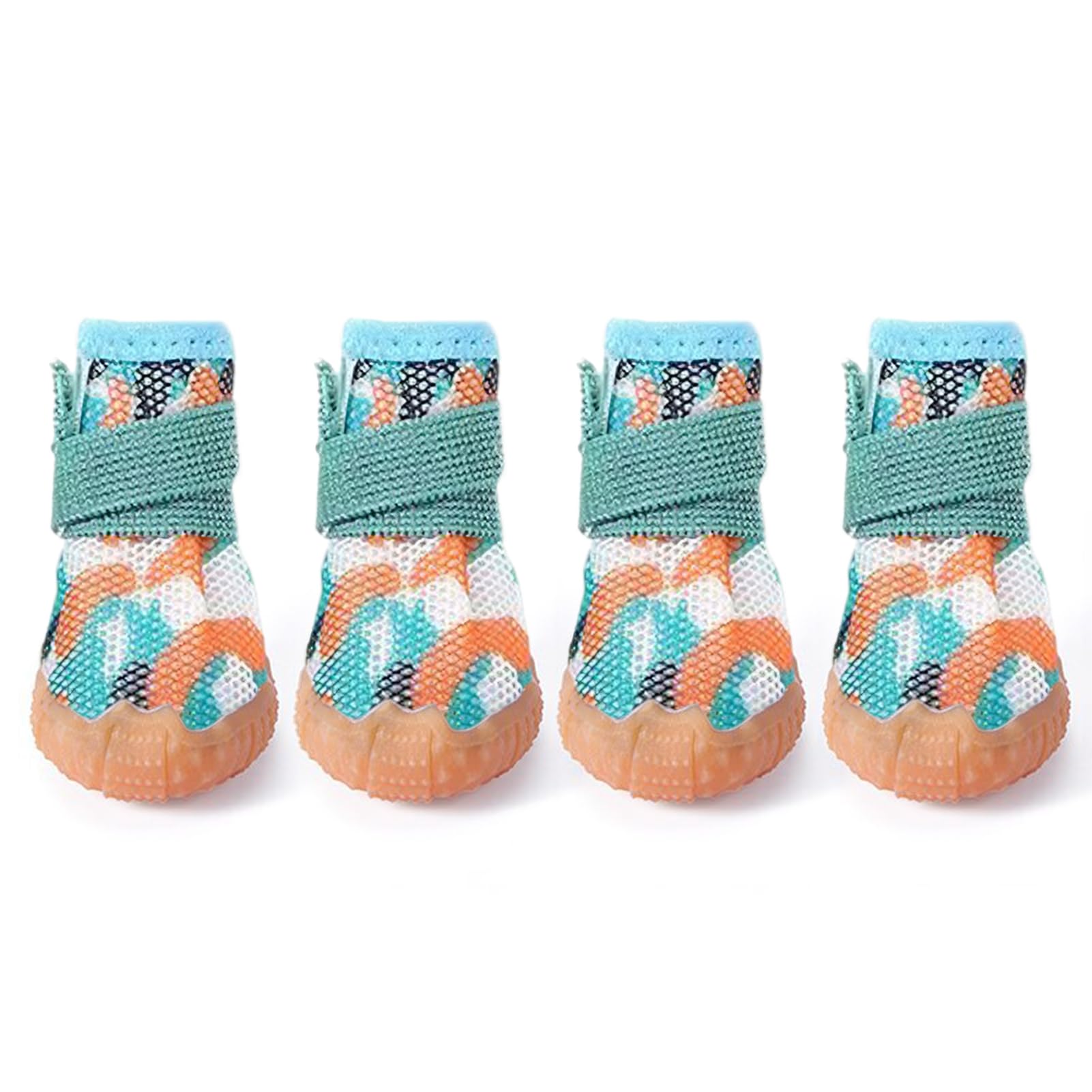 Paipeper Dog Shoes for Small Dogs,Breathable Dog Boots,Pet Paw Protector for Hot Pavement and Winter Snow,Outdoor Walking and Indoor Hardfloors(