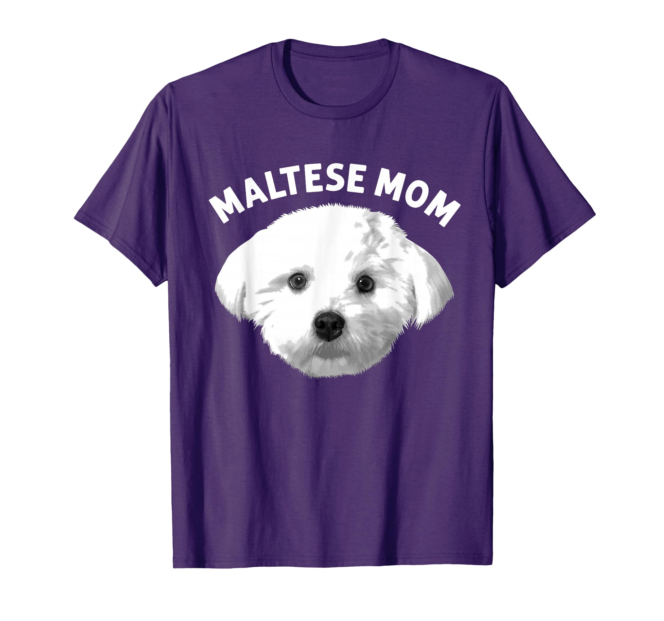 Cool Maltese Mom For Women Girls Dog Groomer Dog Lover Owner T-Shirt