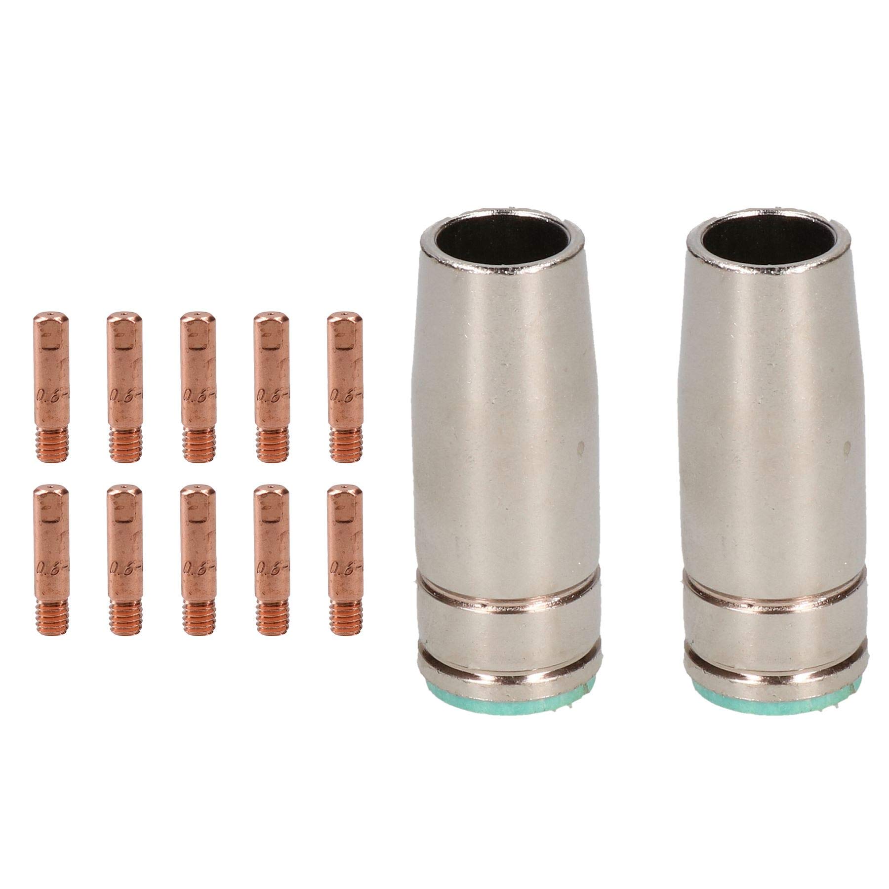 Contact conseils soudure MIG 0.6mm et carénage buse pour torche Binzel MO25