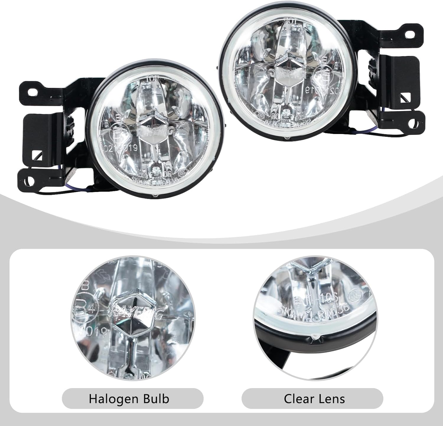 Front Bumper Fog Light For Mitsubishi Montero Sport 2000-2004 Driving Head Lamp MI2593111 MI2592111 Right