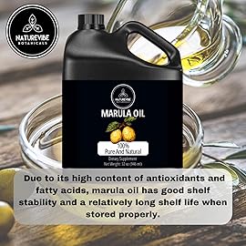 Naturevibe Botanicals Marula Oil 32 Ounces | 100% Pure and Natural | Great for Skin Care and Hair Care