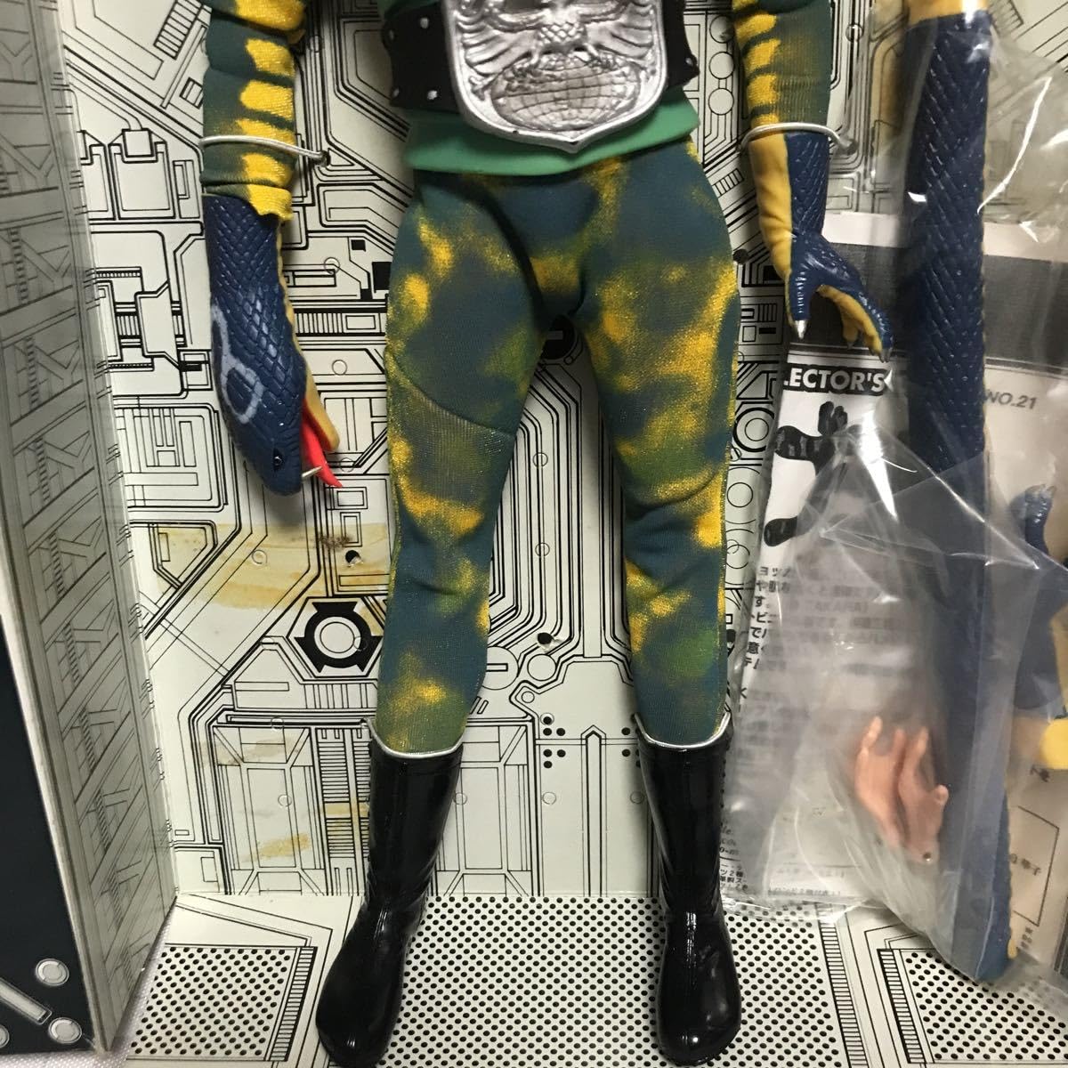 仮面ライダーリアルアクションヒーローズ 恐怖コブラ男 MEDICOM TOY - 仮面ライダーZX