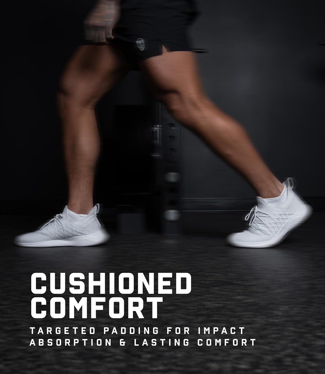 Gymreapers Ankle Socks for Men & Women (6-Pack) – Moisture-Wicking Black & White Breathable Cotton Athletic Socks