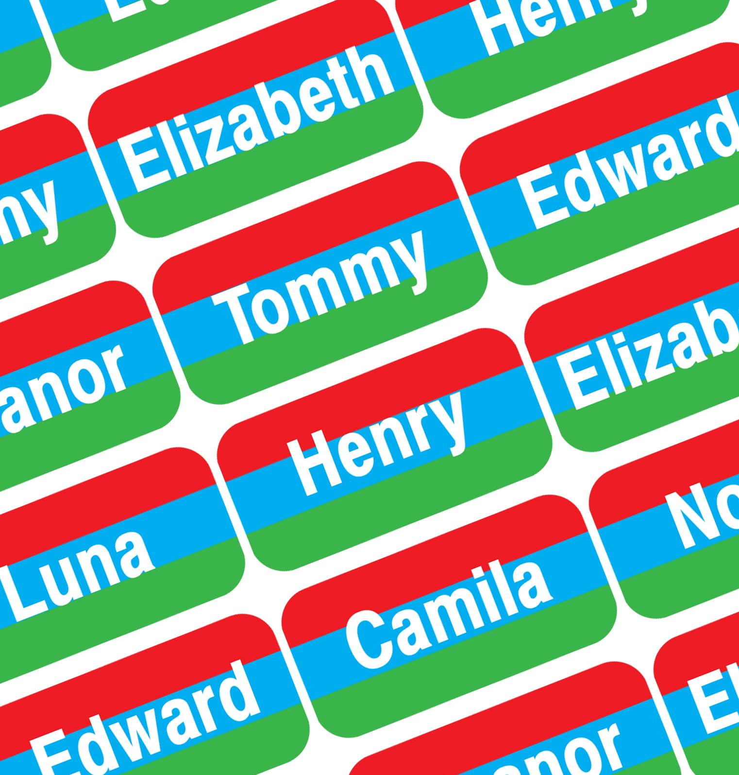 Personalized Name Labels for Kids – 60 Waterproof Peel-and-Stick Labels for Clothes, Lunch Boxes, Water Bottles, Laundry Bags – Durable, Dishwasher &