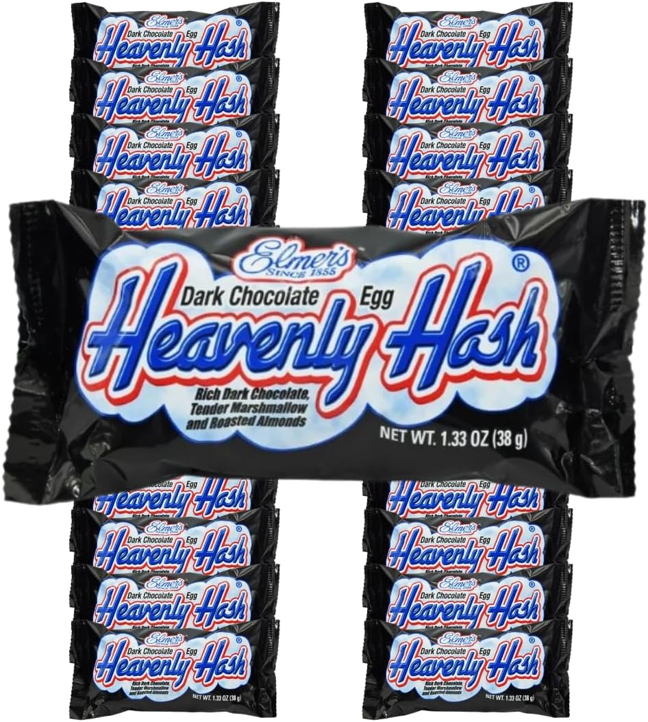 Elmer's Dark Chocolate Heavenly Hash Eggs (24 Individual Eggs)