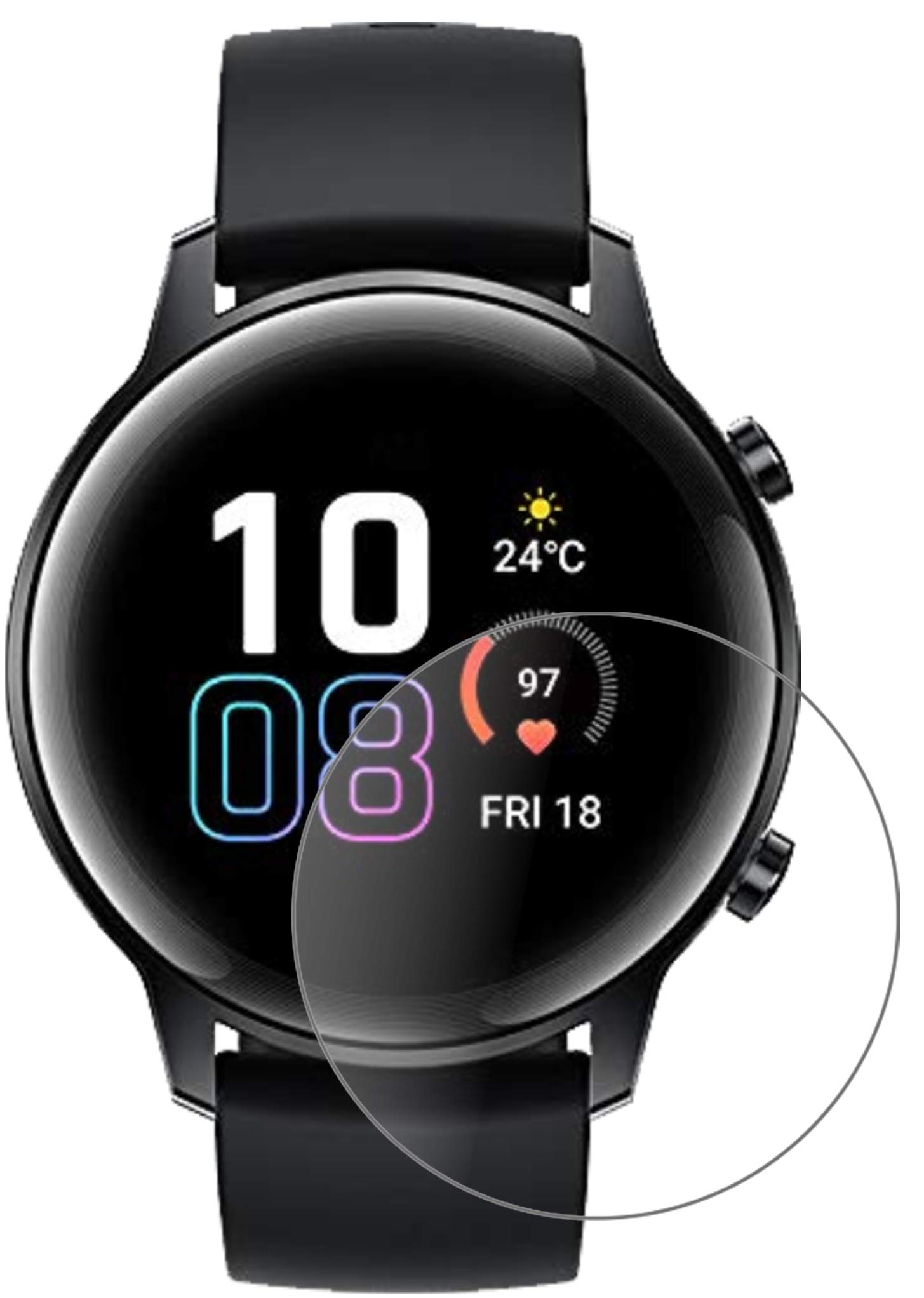 2x Pellicola per Honor Magic 2 Protettiva Protezione Schermo Cristallo dipos