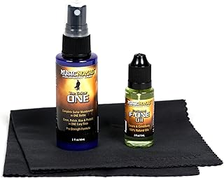 MusicNomad MN140 Premium Guitar Care - Conjunto de 3 peças