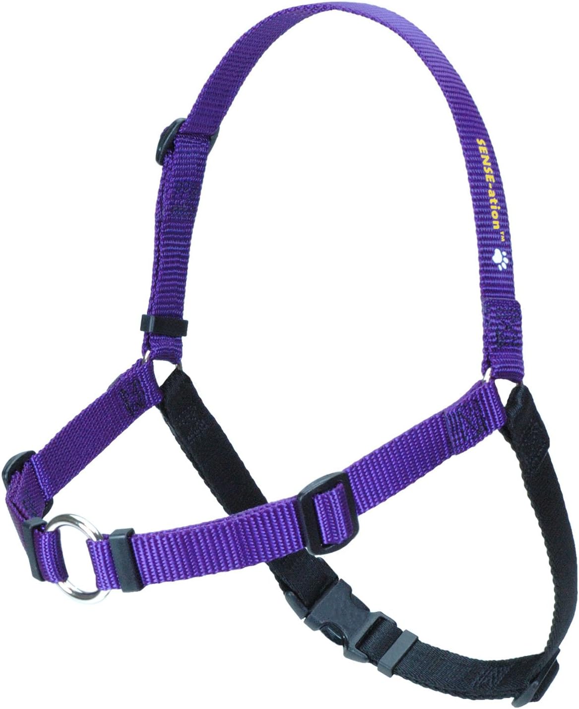 SenseAtion Harness SENSEation NoPull Dog Harness (Purple, Medium