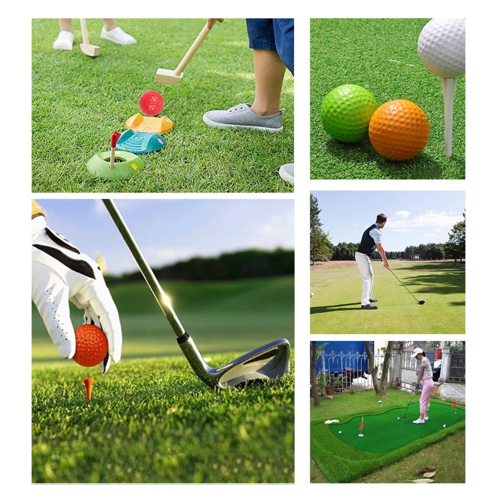 Pelotas de golf, pelotas de entrenamiento de golf, 16 unidades, pelotas de mini golf, pelotas de golf para entrenamiento en interiores y exteriores, pelotas de entrenamiento para principiantes