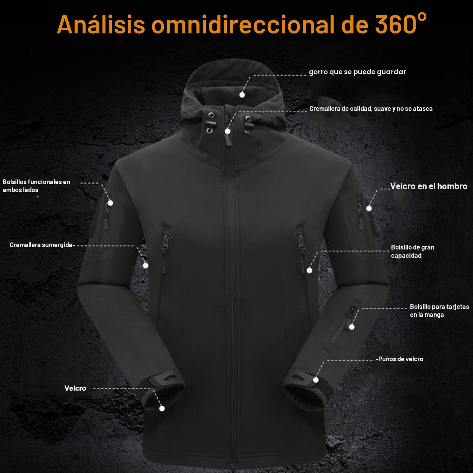 Conjunto de uniforme de combate táctico de camuflaje para hombre, impermeable, incluye chaqueta y pantalones de softshell, ropa de caza militar