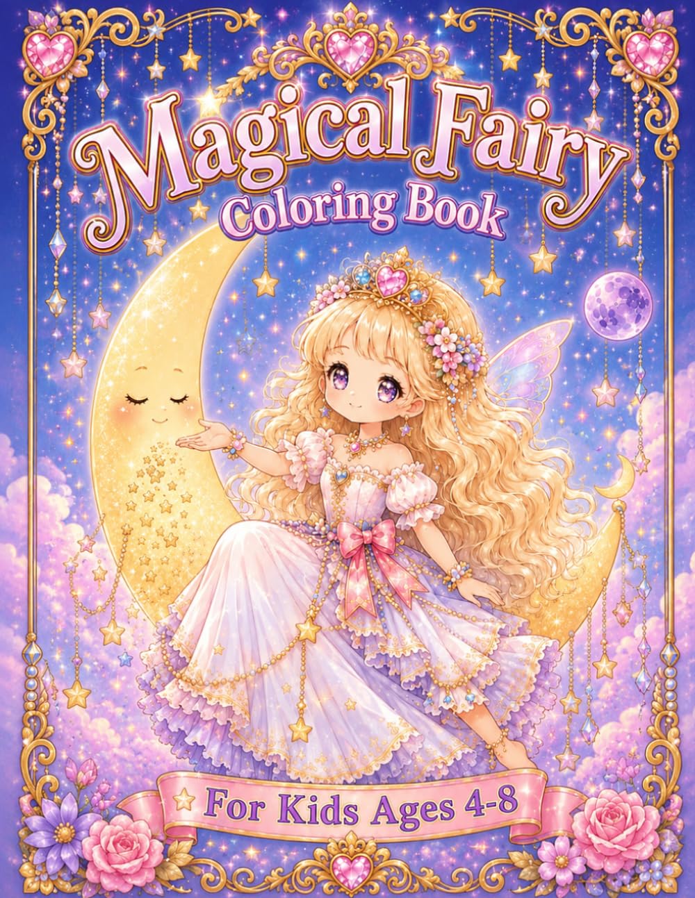 Magical Fairy Coloring Book