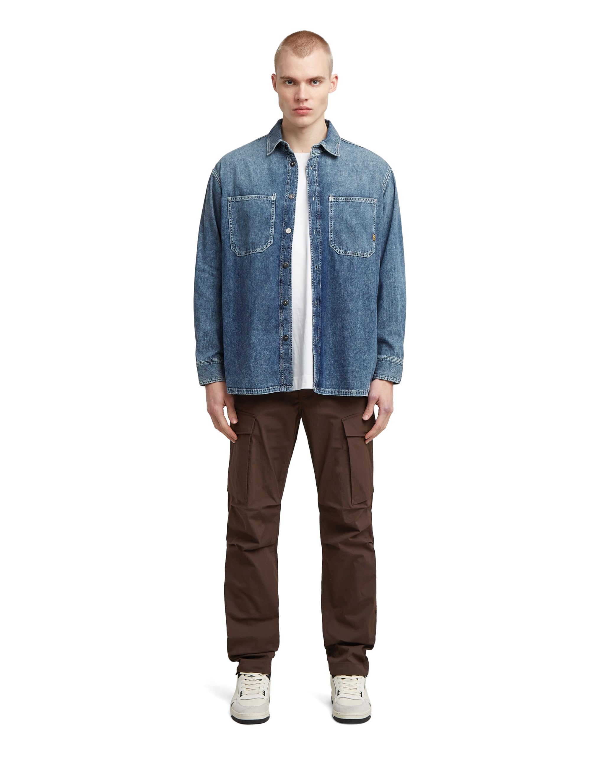 G-STAR Herren Relaxed 2-pkt Shirt ls