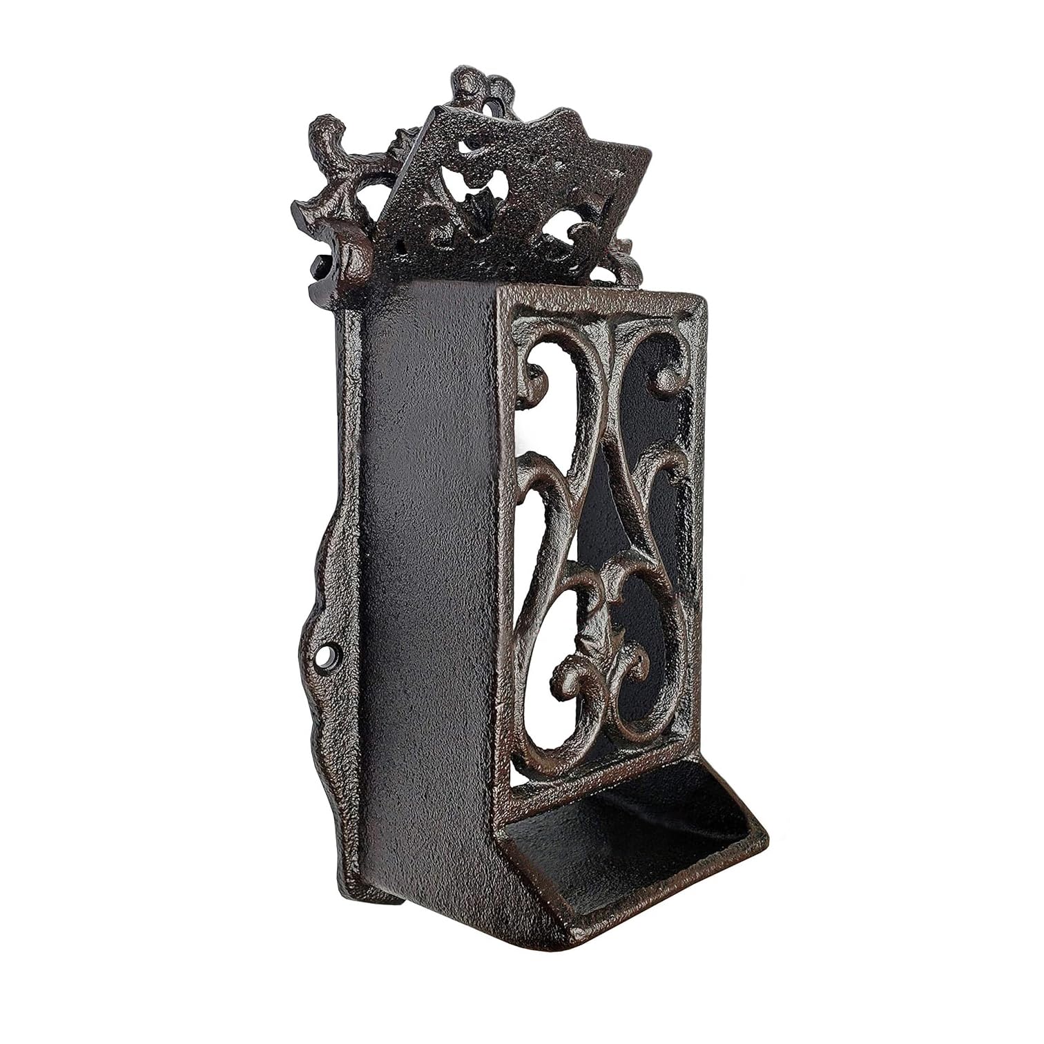 HEREND アンティーク ヘレンド ヴィクトリア マッチボックスホルダー NACH Cast Iron Matchbox Holder, Vintage Matches Box for Long