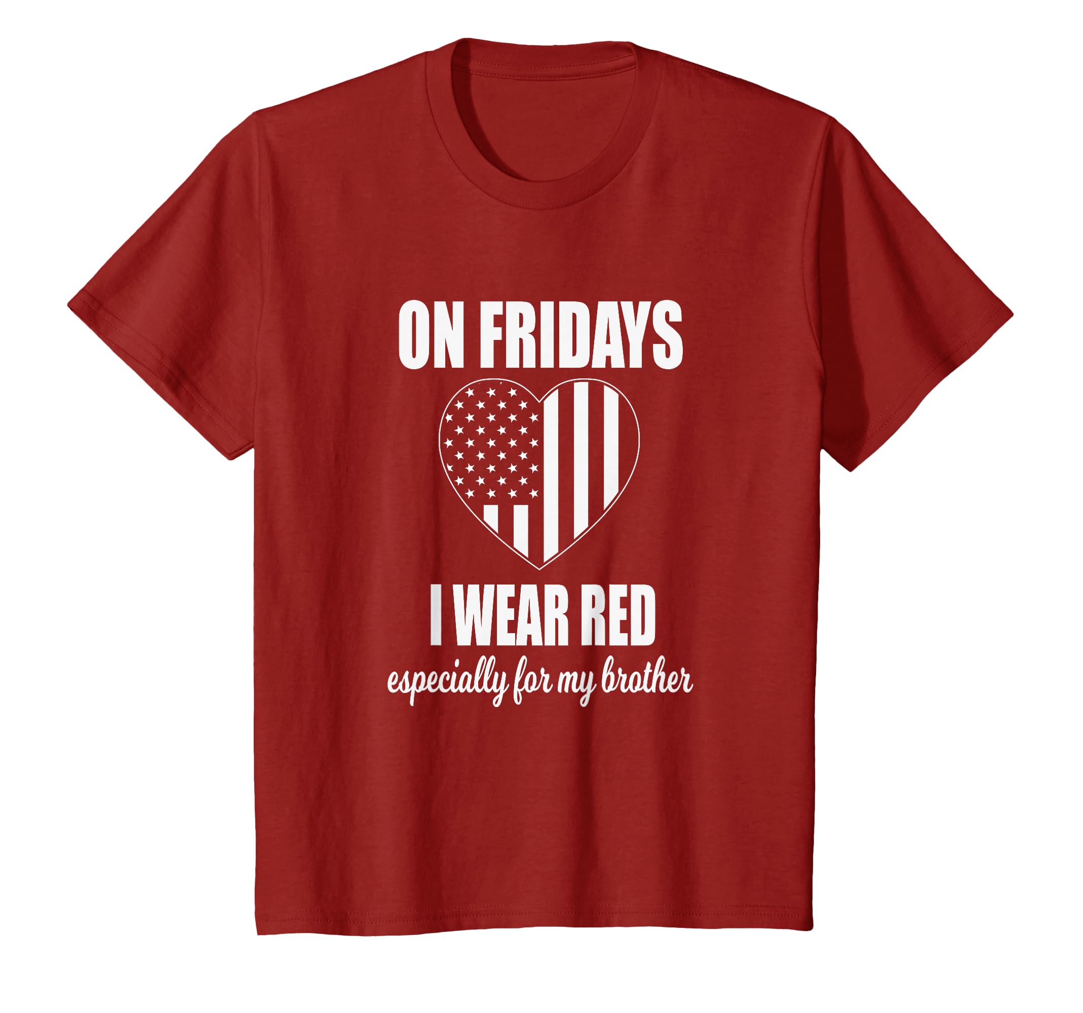 Deployed Brother - Red Friday Military T-Shirt