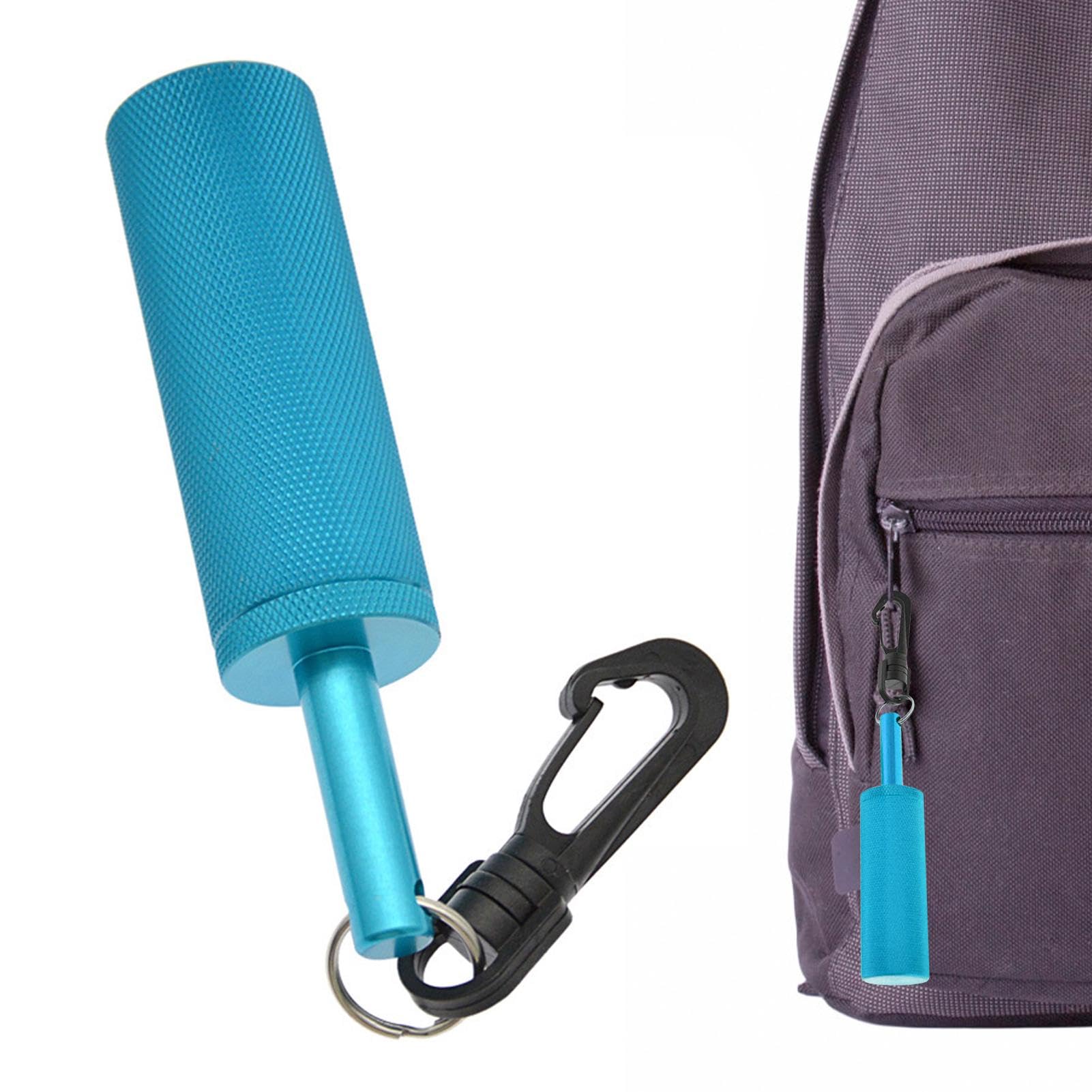 Scuba Rattle Stick – Shaker subacqueo | Shaker subacqueo in lega di alluminio con clip, per serbatoio di sicurezza subacquea, sonaglio per attrezzatura subacquea, 11,7 x 2,8 cm