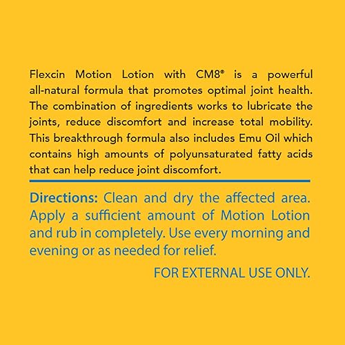 Miniatura 5 de Flexcin con CM8 Motion Lotion tarro de 4 onzas