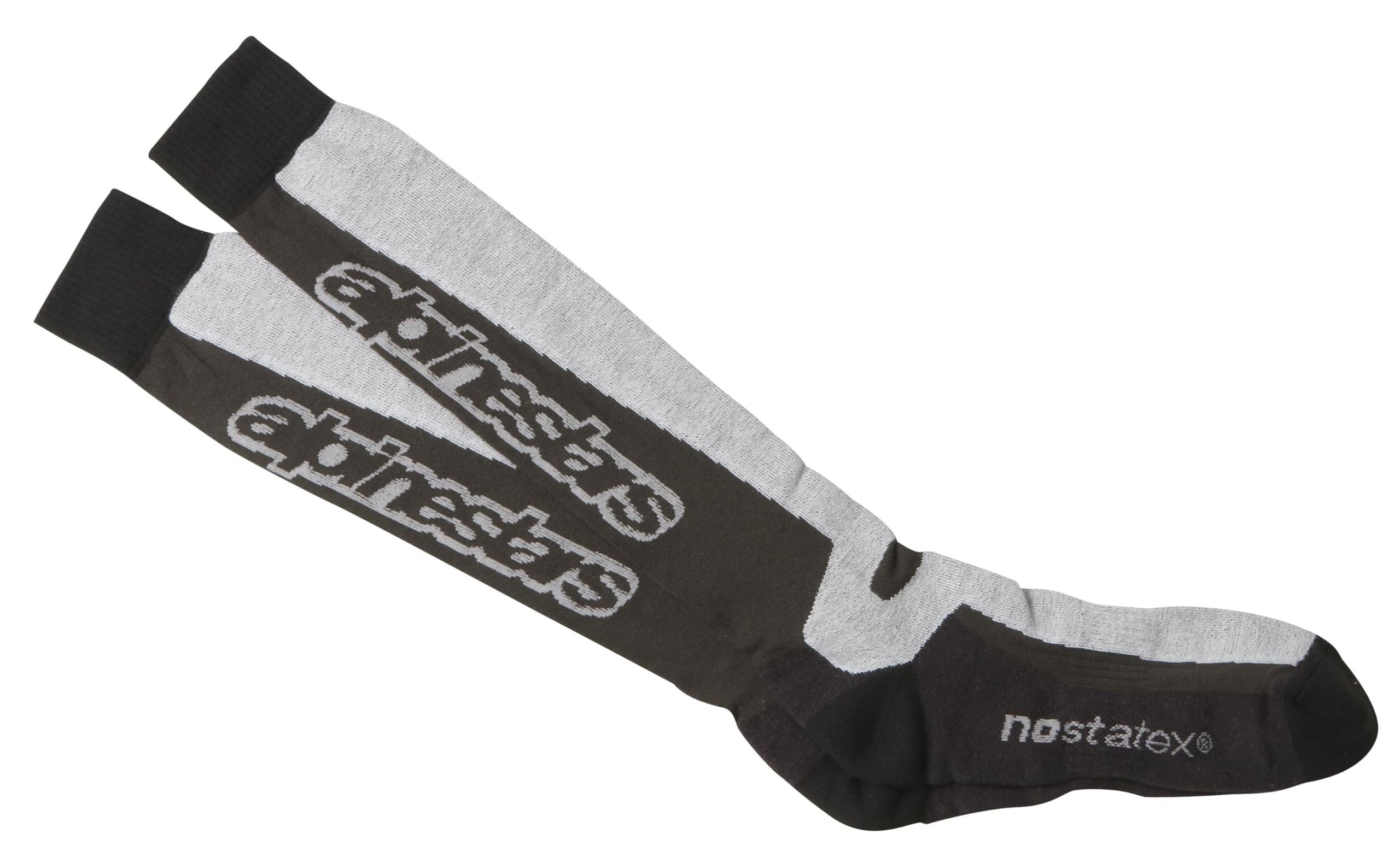 Alpinestars Tech MX Thick Socks Black/Grey (Size: S - M)