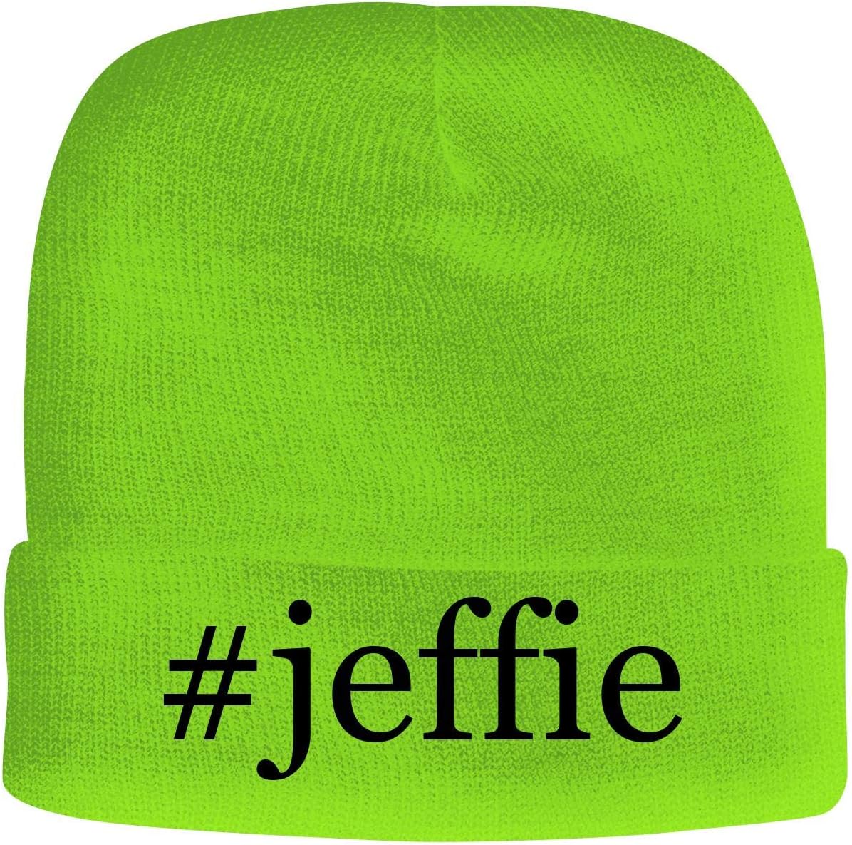 BH Cool Designs #Jeffie - Men's Hashtag Soft & Comfortable Beanie Hat Cap
