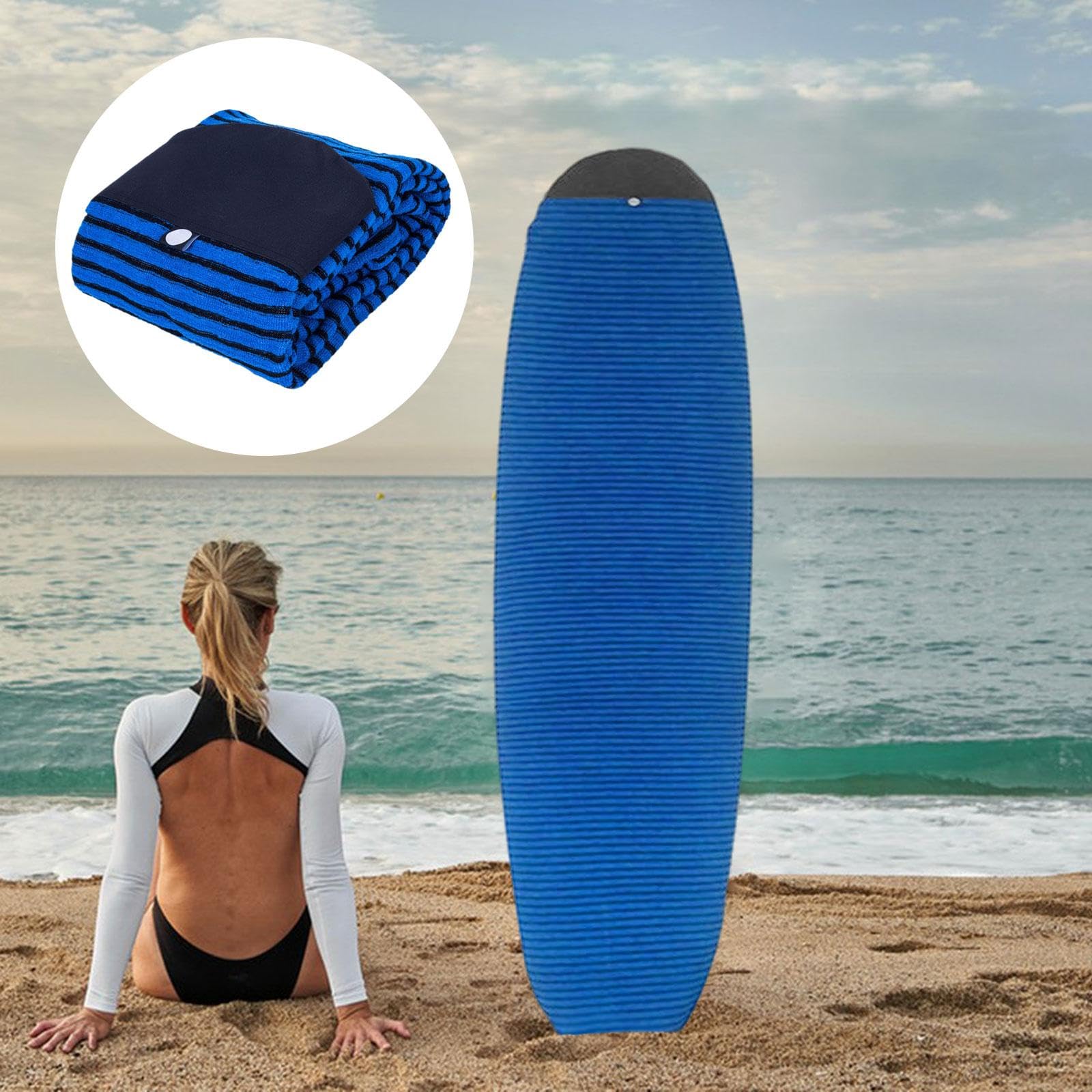 Harilla Custodia Protettiva per tavola da Surf, Custodia Protettiva per tavola, Custodia Portatile, Protezione per Il Naso Imbottita, Borsa per tavola da Surf