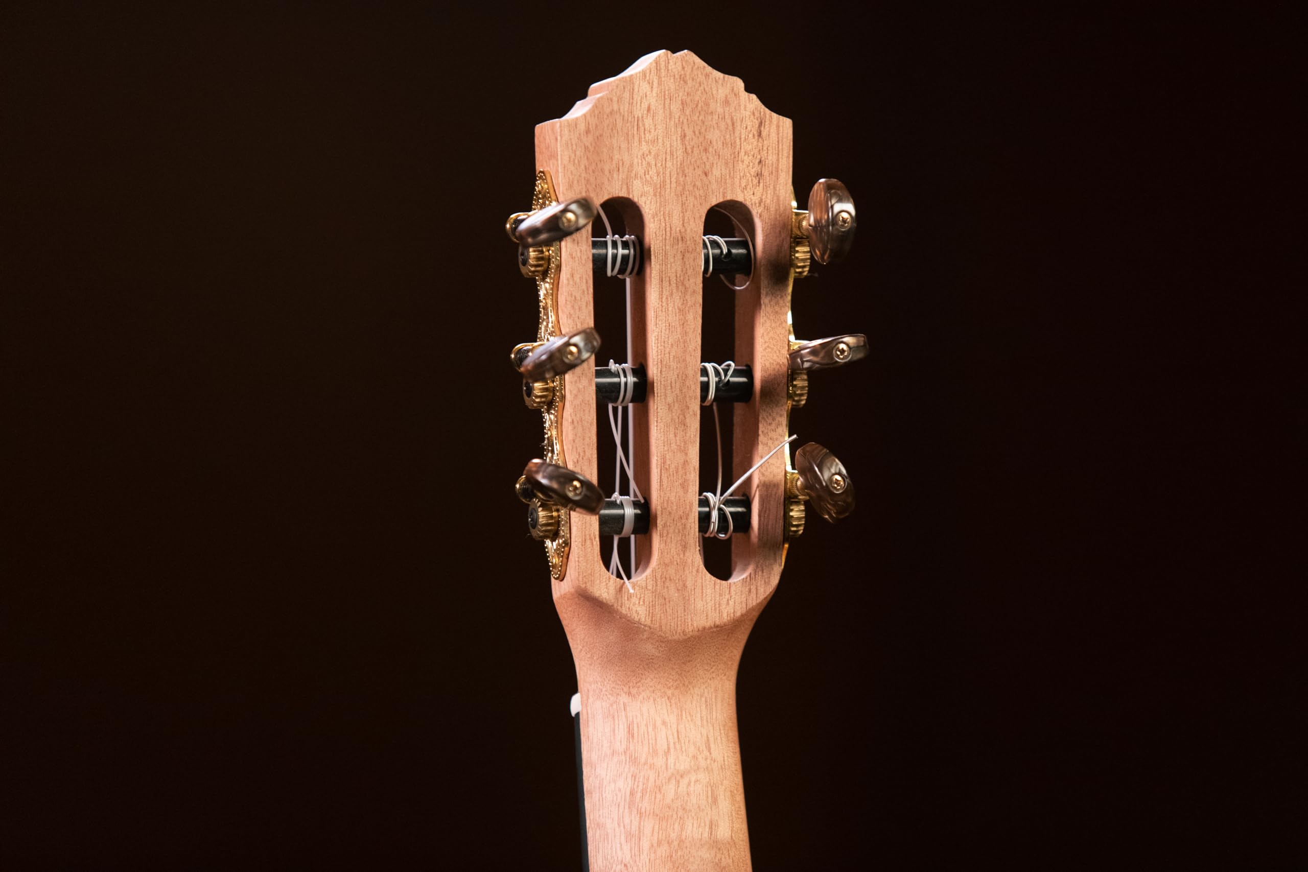 Ortega Guitars Travel Guitar elettro-acustica - Mini/Travel Series - Guitarlele 6 corde - Ebony, Mahogany (RGL5EB-CE)