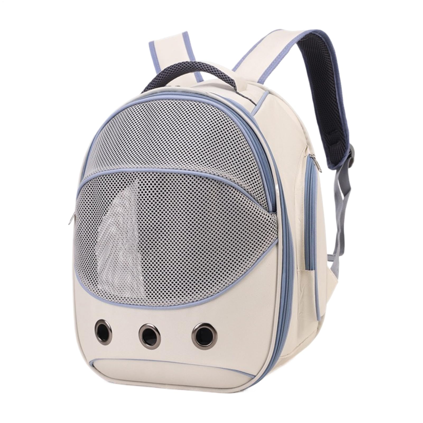 Transportín para gatos con base antideslizante y tejido resistente a arañazos de mascotas