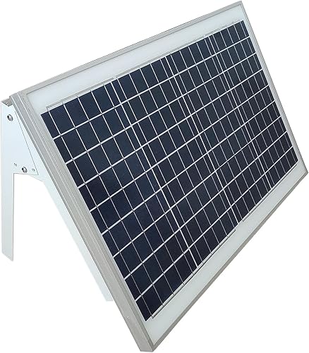 Miniatura 5 de Ventilador de techo solar para exteriores de 52 pulgadas con 5 aspas y panel solar de 60 W para porches, patios, cenadores (batería de operación