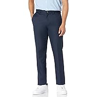 Amazon Essentials Pantaloni Eleganti Aderenti Piatti sul Davanti Uomo
