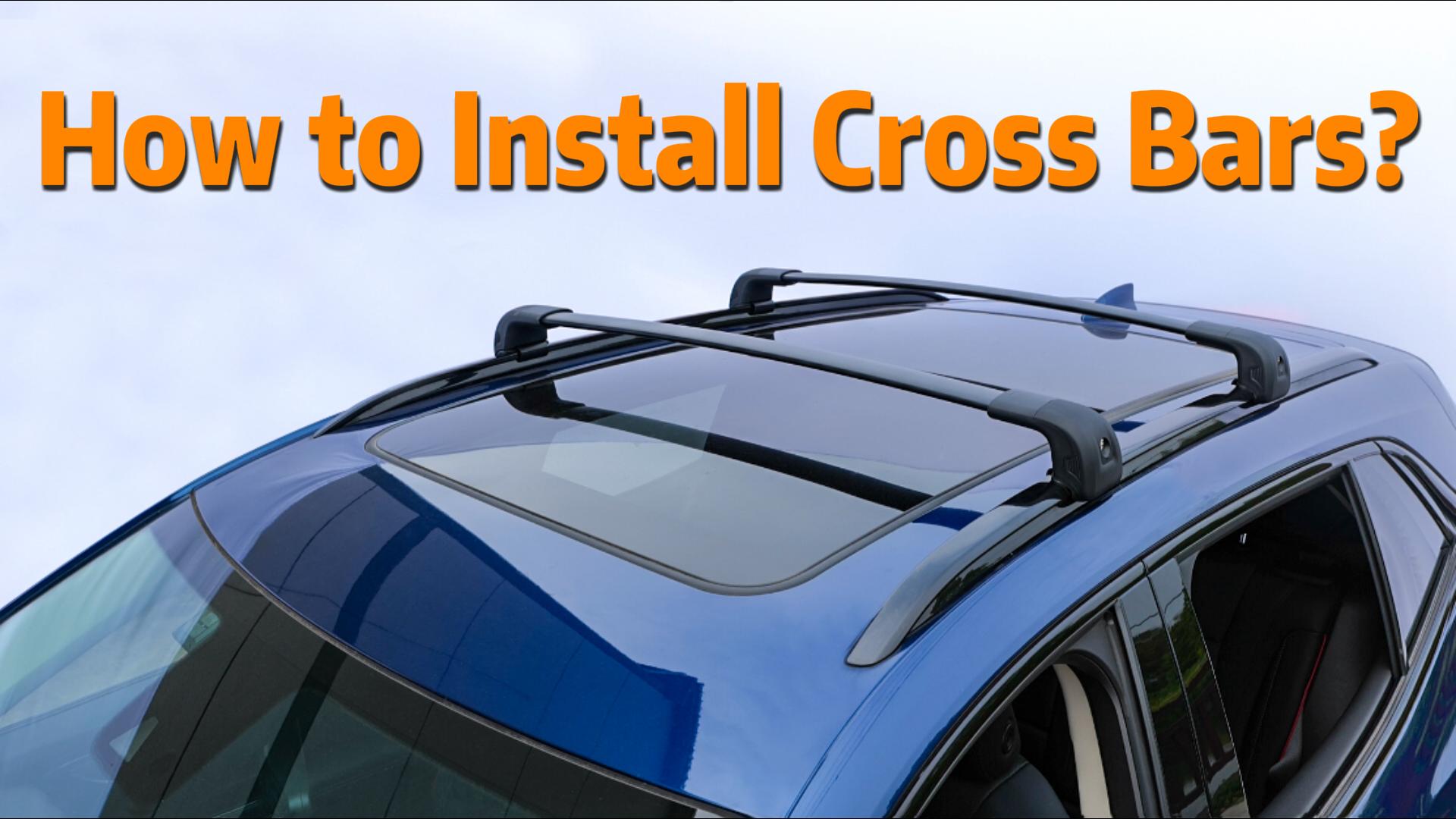 Amazon.com: HmmtyRack 300lbs Lockable Roof Rack Cross Bars