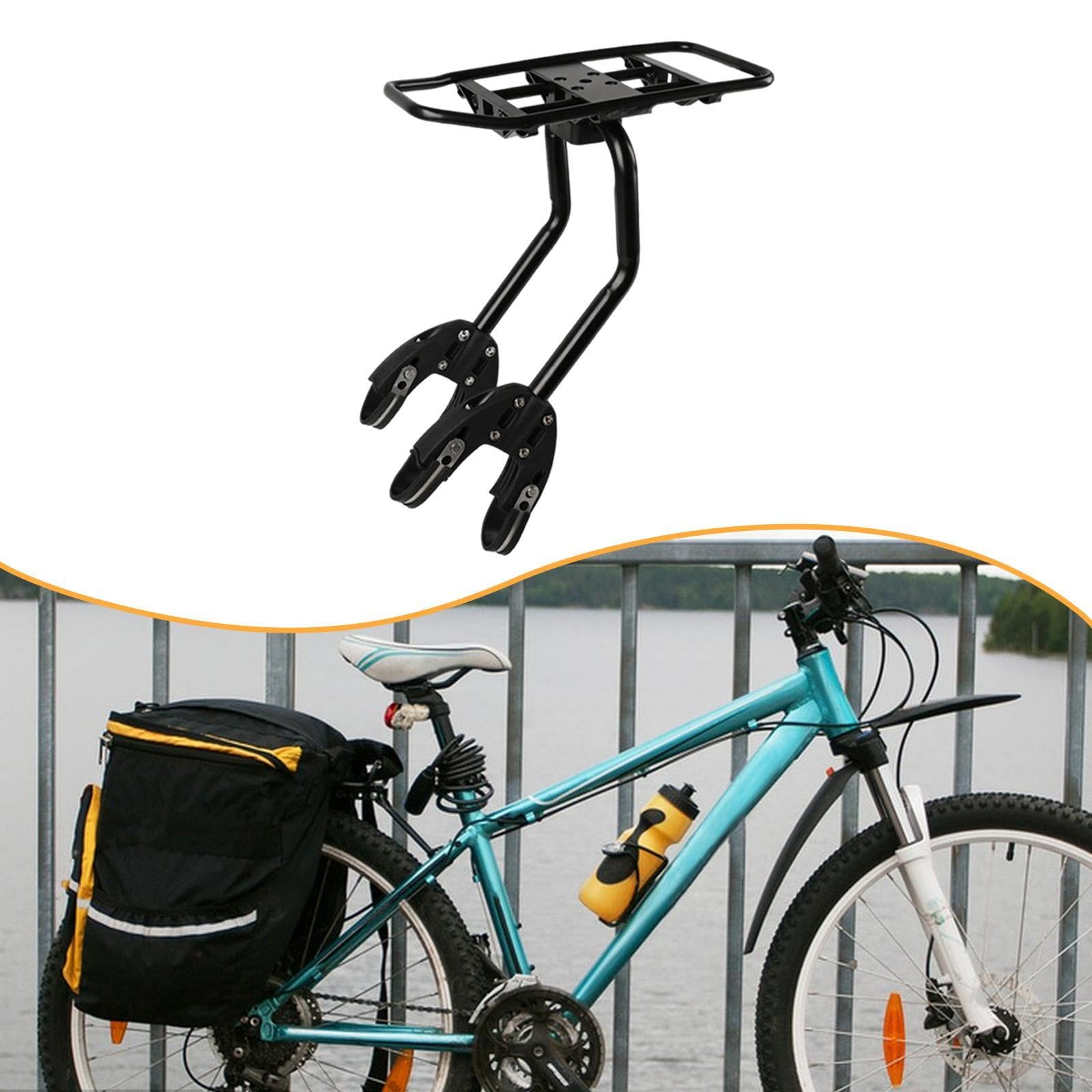 TISHITA Portapacchi per Bici, Staffa per Portapacchi Posteriore, Attrezzatura per Ciclismo, Portapacchi, Portapacchi per Mountain Bike